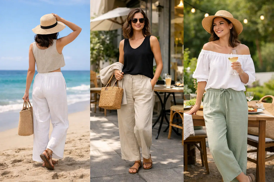 Linen Pants Outfit Ideas for Every Summer Plan