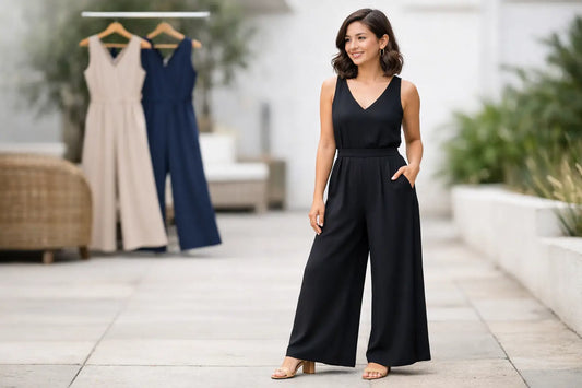 Best Wide Leg Jumpsuits for Petites