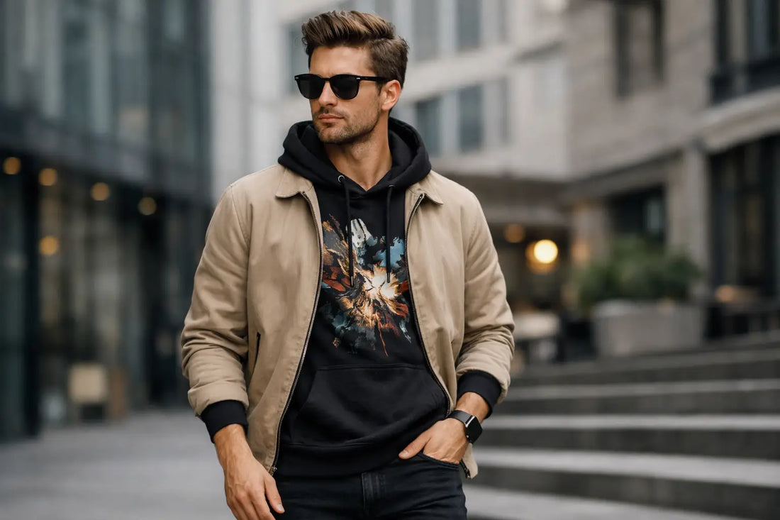 How to Wear Graphic Hoodies Without Looking Lazy