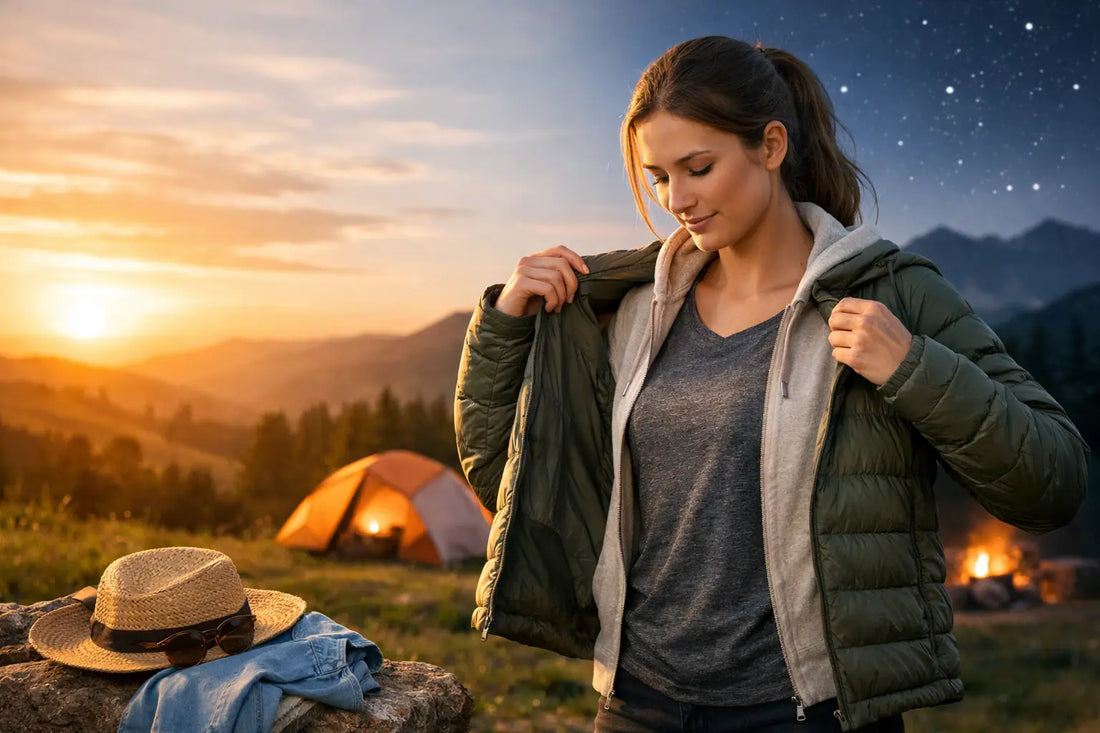 How to Layer for Warm Day Cool Night