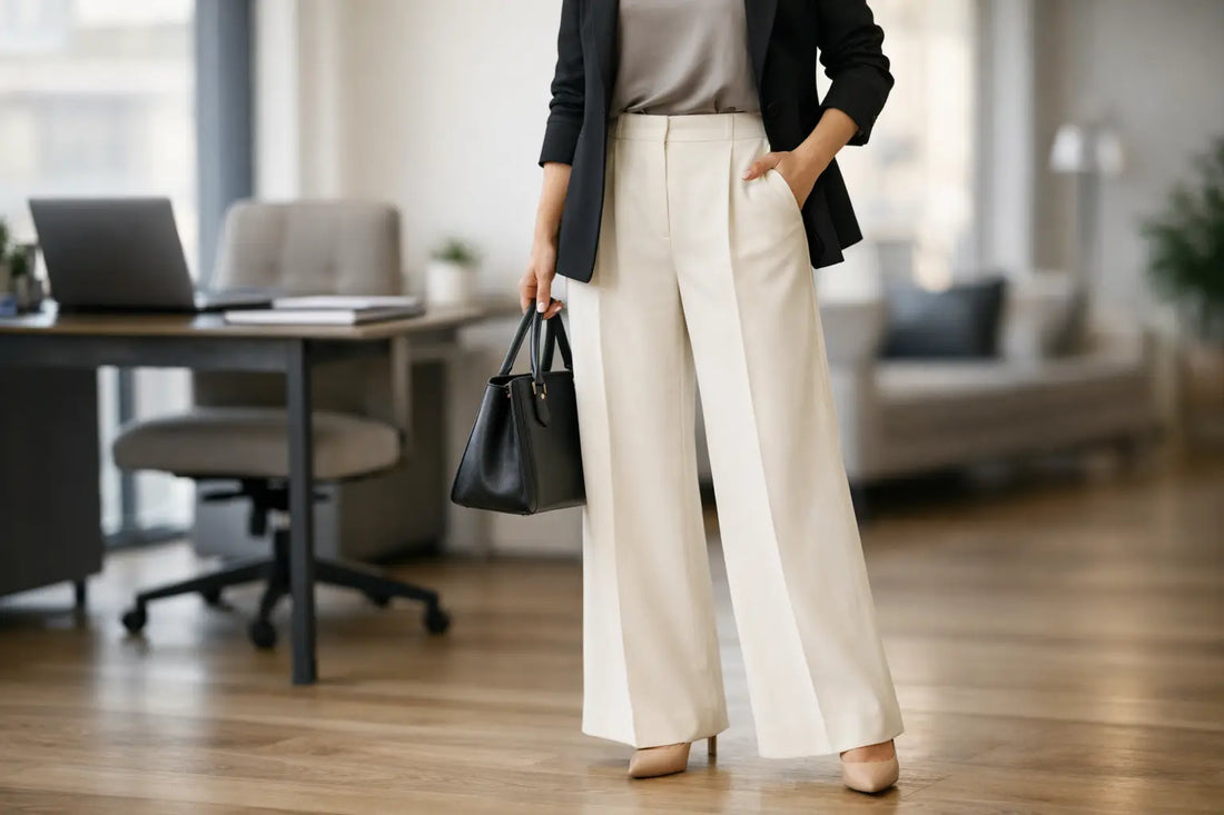 How to Style Wide Leg Pants for Work